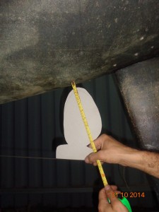 Hull "tip clearance" very important